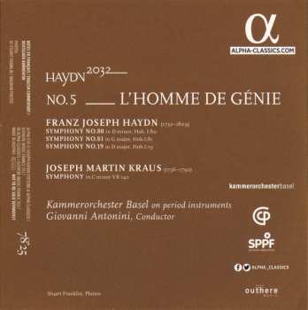 2LP/CD Joseph Haydn: No. 5 __L'homme De Génie LTD | NUM