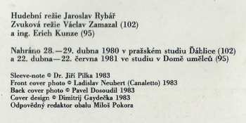 LP Prague Chamber Orchestra: Londýnské Symfonie Č.102, Č.95 (83/1)
