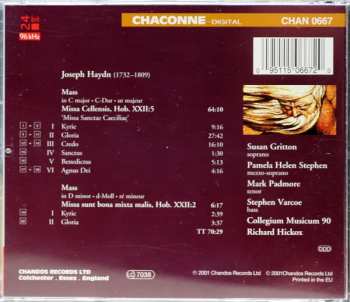 CD Joseph Haydn: Missa Cellensis / Missa Sunt Bona Mixta Malis
