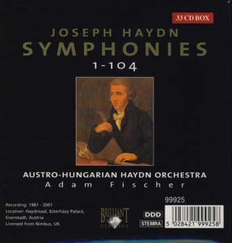 33CD/Box Set Joseph Haydn: Symphonies (Complete)