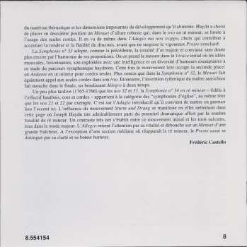 CD Joseph Haydn: Symphonies Vol. 19 (Nos. 32, 33 And 34)