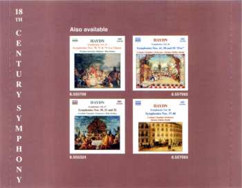 CD Joseph Haydn: Symphonies Vol. 25 – Symphonies Nos. 1-5
