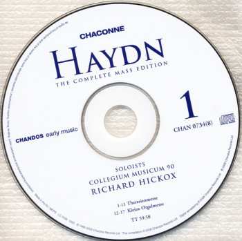 8CD/Box Set Joseph Haydn: The Complete Mass Edition