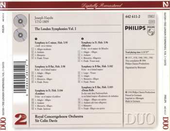 2CD Joseph Haydn: The London Symphonies, Vol. 1 (Nos. 95 · 96 · 98 · 102 · 103 · 104)