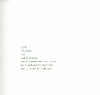 2CD Joseph Haydn: The Seasons 1801