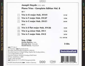2CD Joseph Haydn: Complete Piano Trios Vol. 8