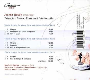 CD Joseph Haydn: Trios For Piano, Flute & Violonello