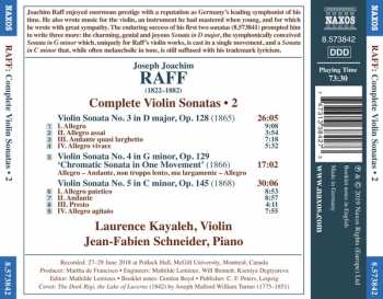 CD Joseph Joachim Raff: Complete Violin Sonatas • 2