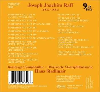 9CD/Box Set Bamberger Symphoniker: The Symphonies | The Suites For Orchestra | Overtures