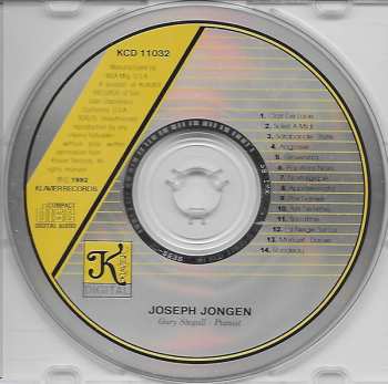 CD Joseph Jongen:  Piano Music