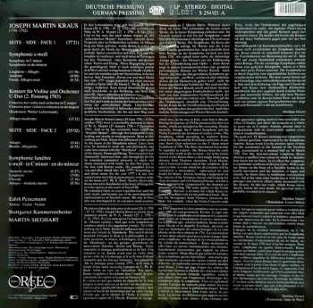 LP Joseph Martin Kraus: Symphonien, Violinkonzert