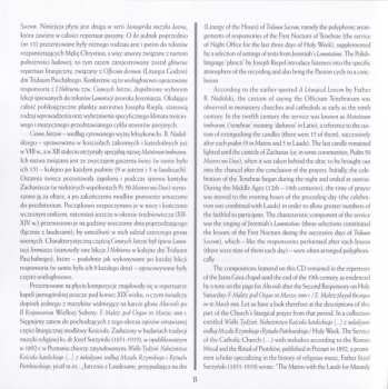 CD Concerto Polacco: Ciemne Jutrznie