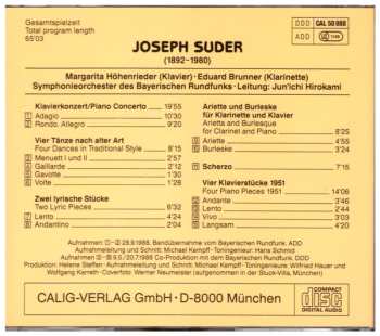 CD Symphonie-Orchester Des Bayerischen Rundfunks: Klavierkonzert = Piano Concerto (Adagio Und Rondo Für Klavier, Soloklarinette Und Orchester) · Elf Klavierstücke = Eleven Piano Pieces · Ariette Und Burleske Für Klarinette Und Klavier = Arietta And Burlesque For Clarinet And Piano 