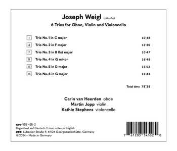 CD Karin Van Heerden: 6 Trios For Oboe, Violin And Violoncello