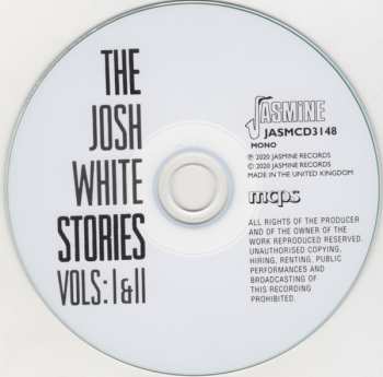 CD Josh White: The Josh White Stories Vols: I & II
