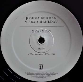 2LP Joshua Redman: Nearness