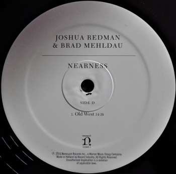 2LP Joshua Redman: Nearness