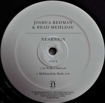 2LP Joshua Redman: Nearness