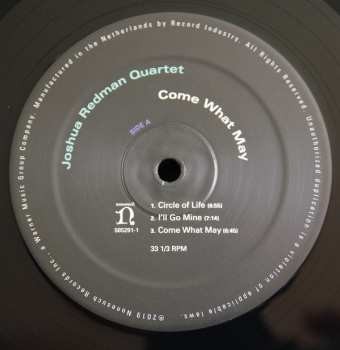 LP Joshua Redman Quartet: Come What May