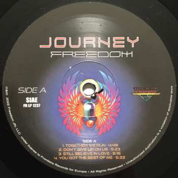 2LP Journey: Freedom