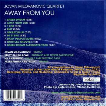 CD Jovan Milovanovic Quartet: Away From You