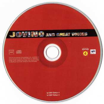 CD Jovino Dos Santos: Jovino And Great Voices (Musique Du Cap Vert)
