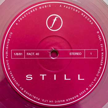 2LP Joy Division: Still CLR | LTD