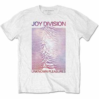 Album Joy Division: T-shirt Space - Unknown Pleasures Gradient 