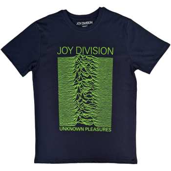 Merch Joy Division: Joy Division Unisex T-shirt: Unknown Pleasures Fp (small) S