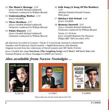 CD Joyce Grenfell: Requests The Pleasure (Original Recordings 1939-1954)