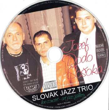 2CD Jozef Dodo Šošoka: Drums & Percussion Acoustic Music (Live Concert) DIGI
