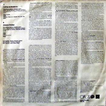 LP Peter Toperczer: Beethoven / Brahms Clarinet Trios