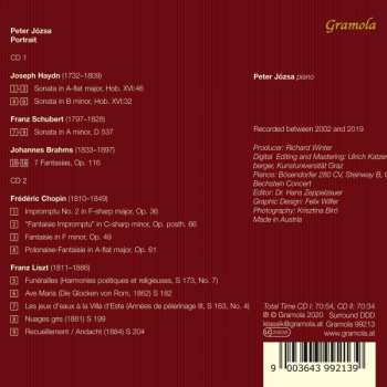 2CD Johannes Brahms: Haydn, Schubert, Chopin, Liszt, Brahms