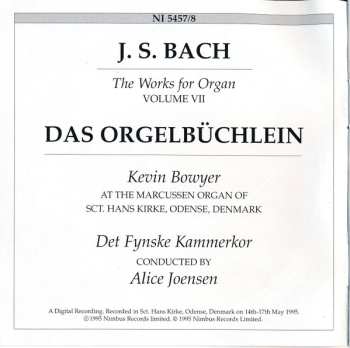 2CD Johann Sebastian Bach: The Works For Organ Volume 7 (Das Orgelbüchlein)