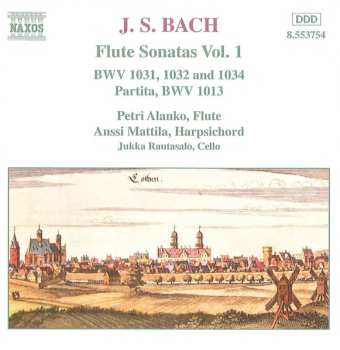 CD Johann Sebastian Bach: Flute Sonatas Vol. 1