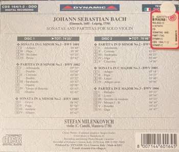 2CD/Box Set Johann Sebastian Bach: Sonatas And Partitas For Solo Violin