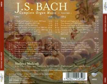 4CD Johann Sebastian Bach: Complete Organ Music, Volume 1