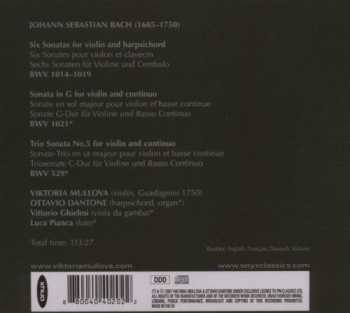 2CD Johann Sebastian Bach: Sonatas DIGI