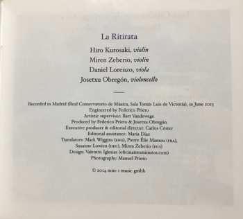 CD Juan Crisóstomo de Arriaga: The Complete String Quartets