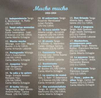 CD Juan D'Arienzo Y Su Orquesta Típica: Mucho Mucho 1953-1954