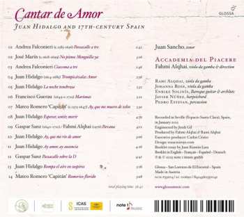 CD Juan Sancho: Juan Hidalgo And 17th Century Spain