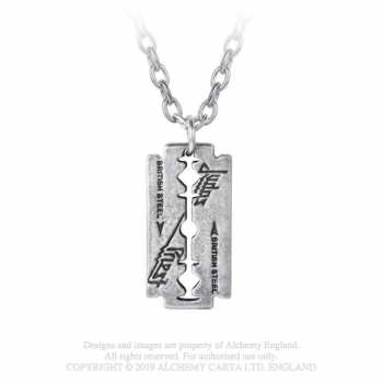 Merch Judas Priest: Necklace Razor Blade