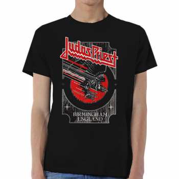 Merch Judas Priest: T-shirt Silver And Red Vengeance 