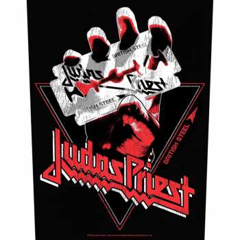 Merch Judas Priest: Back patch British Steel Vintage