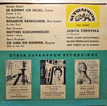 SP Judita Čeřovská: Judita Sings For You