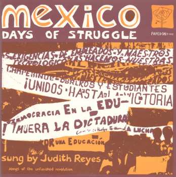 CD Judith Reyes: Mexico: Days Of Struggle