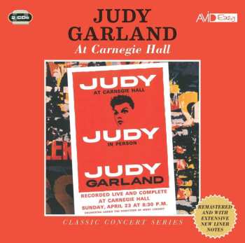 2CD Judy Garland: At Carnegie Hall 