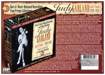 4CD/Box Set Judy Garland: Lost Tracks 1929 - 1959