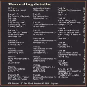 4CD/Box Set Judy Garland: Lost Tracks 1929 - 1959