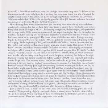 4CD/Box Set Judy Garland: Lost Tracks 1929 - 1959